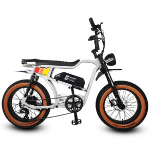 GOLDEN CYCLE Panthro 750w Moto eBike 20x4 Fat Electric e-Moto Style eBike *4/22 DELIVERY
