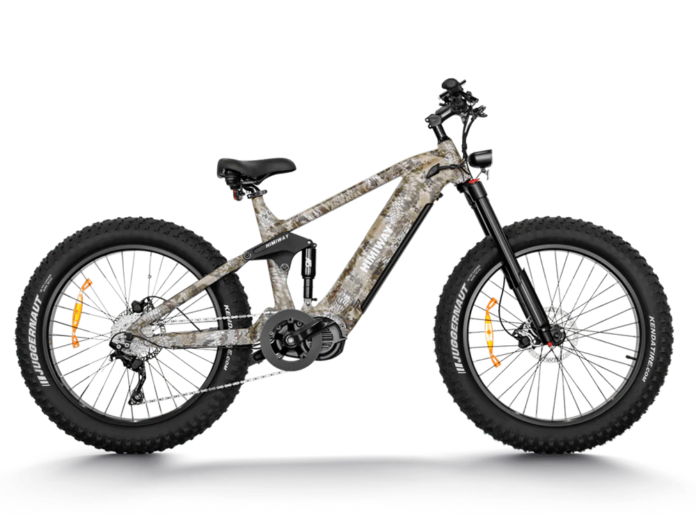 HIMIWAY Cobra PRO 1000 w Step Over Ebike 26x4.8 Fat Electric Fat Tire Mountain eBike - Image 3