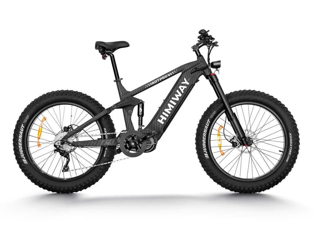 HIMIWAY Cobra PRO 1000 w Step Over Ebike 26x4.8 Fat Electric Fat Tire Mountain eBike