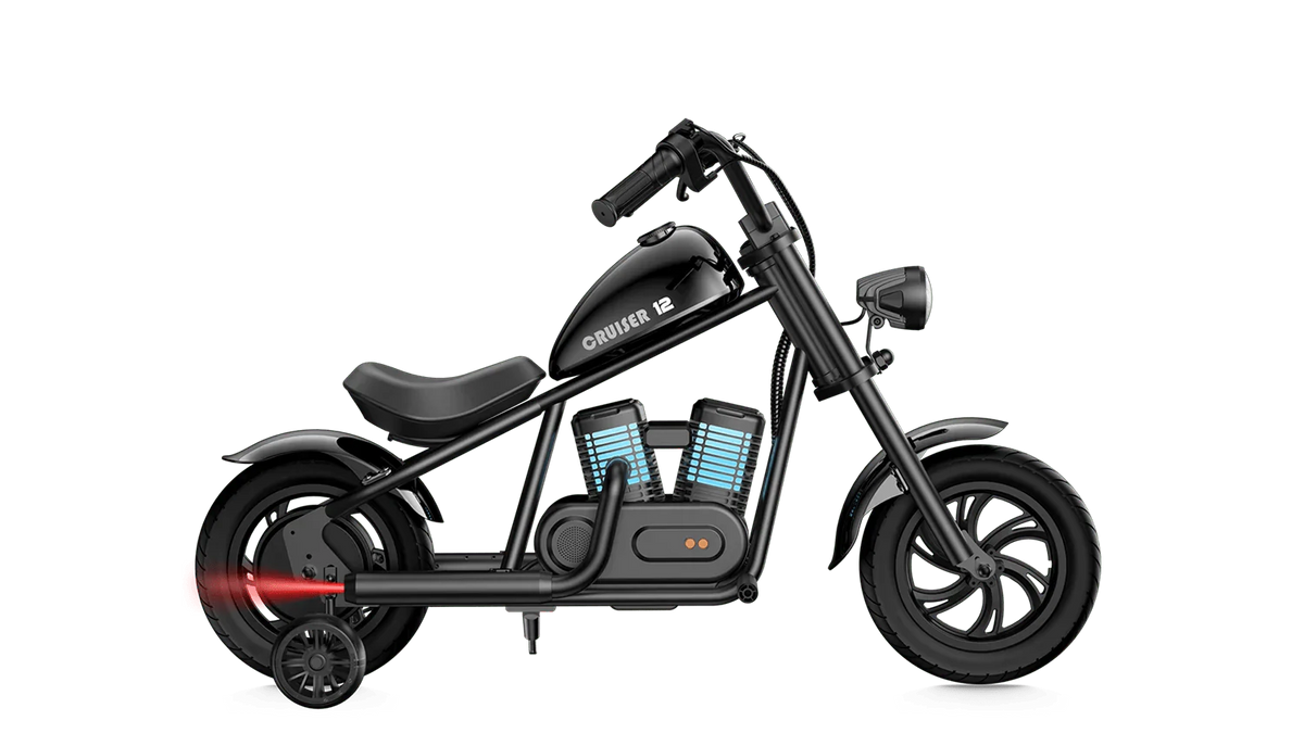 Hyper Gogo Cruiser 12 Plus Kids Electric Mini Motorcycle eBike-21.9v 160 w - Image 2
