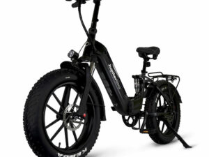 JUPITER Folding Fat Tire eBike Defiant ST-Folding Step Thru 750 w Electric Folding eBike