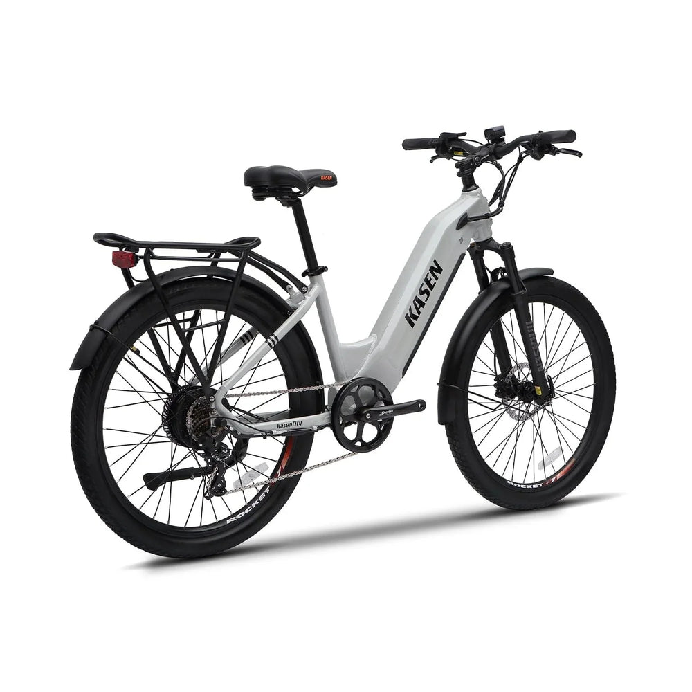 KASEN City 2.0 500 w Step Thru Ebike 27.5X2.4 Urban Electric Urban eBike - Image 4