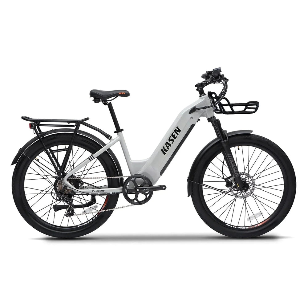 KASEN City 2.0 500 w Step Thru Ebike 27.5X2.4 Urban Electric Urban eBike - Image 2