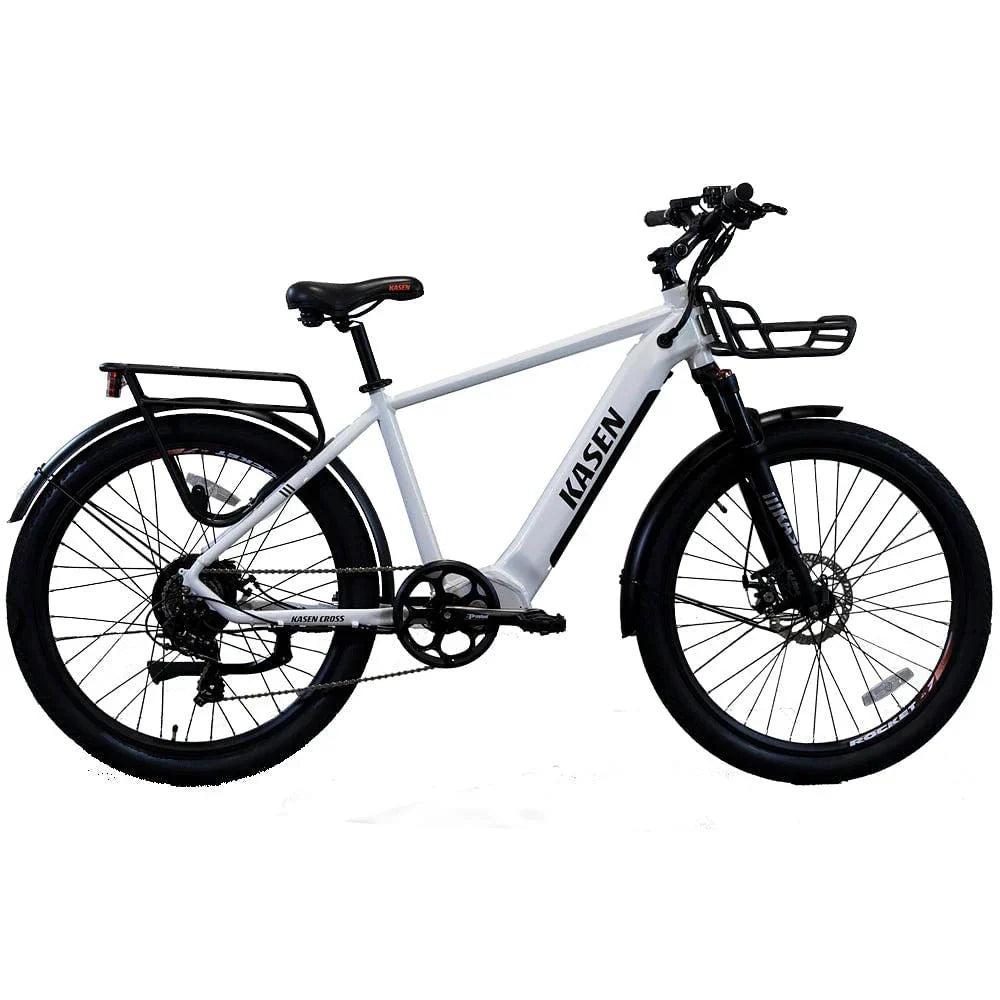 KASEN Cross 500 w Step Over Ebike 27.5X2.4 Urban Electric Urban eBike - Image 5