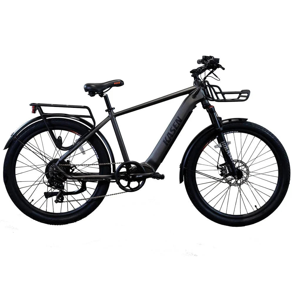 KASEN Cross 500 w Step Over Ebike 27.5X2.4 Urban Electric Urban eBike - Image 4