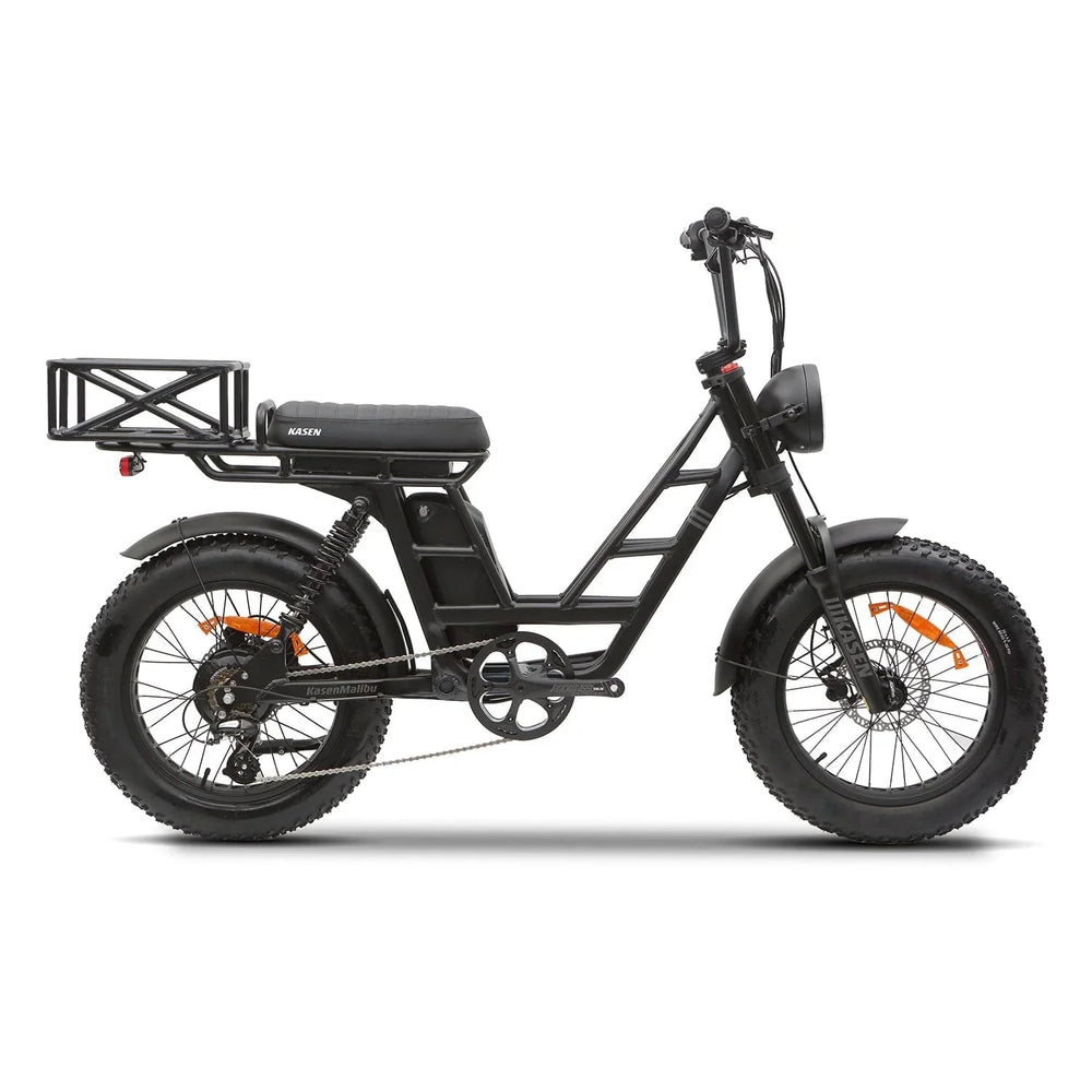 KASEN Malibu 1000 w Step Thru Ebike 20x4 Fat Electric Cargo eBike - Image 2