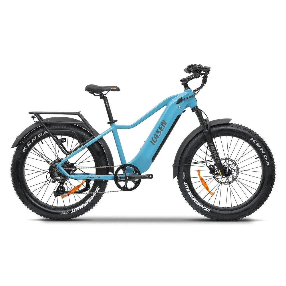 KASEN Ranger 2.0 750 w Step Over Ebike 26x4 Fat Fat Tire Electric Beach Cruiser eBike - Image 2