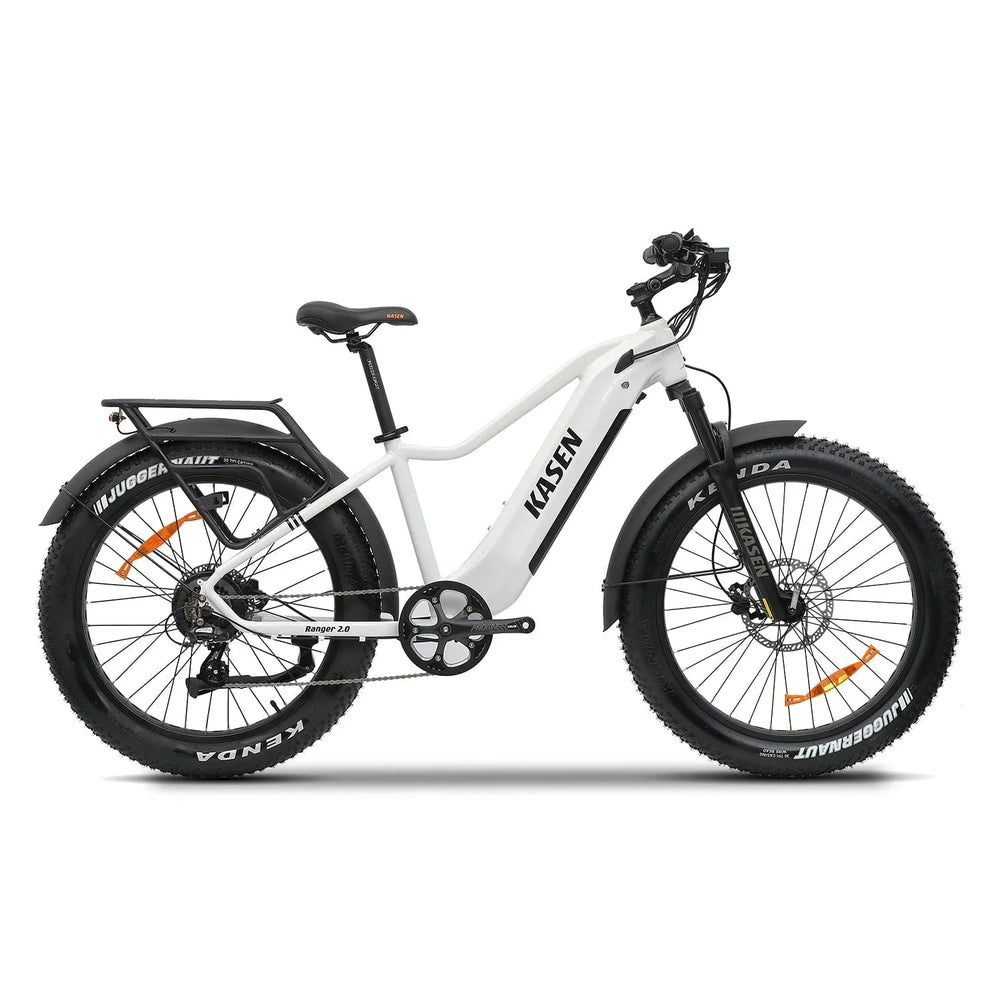 KASEN Ranger 2.0 750 w Step Over Ebike 26x4 Fat Fat Tire Electric Beach Cruiser eBike - Image 3