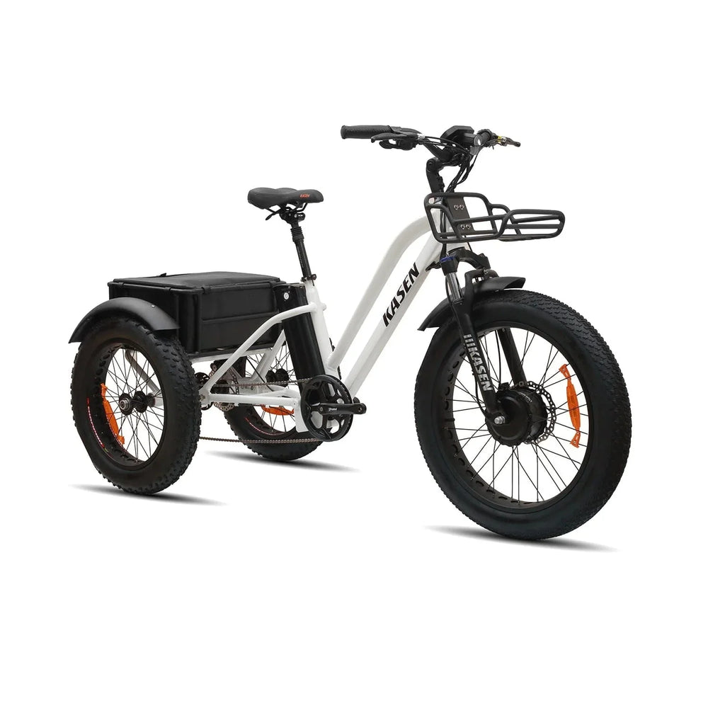 KASEN Trike 500 w Trike Ebike 20x4 Fat Electric Trike 3 Wheel eBike - Image 5