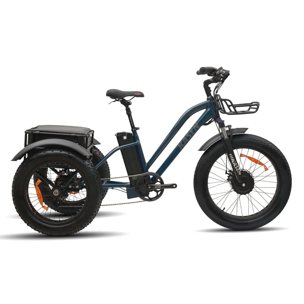 KASEN Trike 500 w Trike Ebike 20x4 Fat Electric Trike 3 Wheel eBike - Image 2