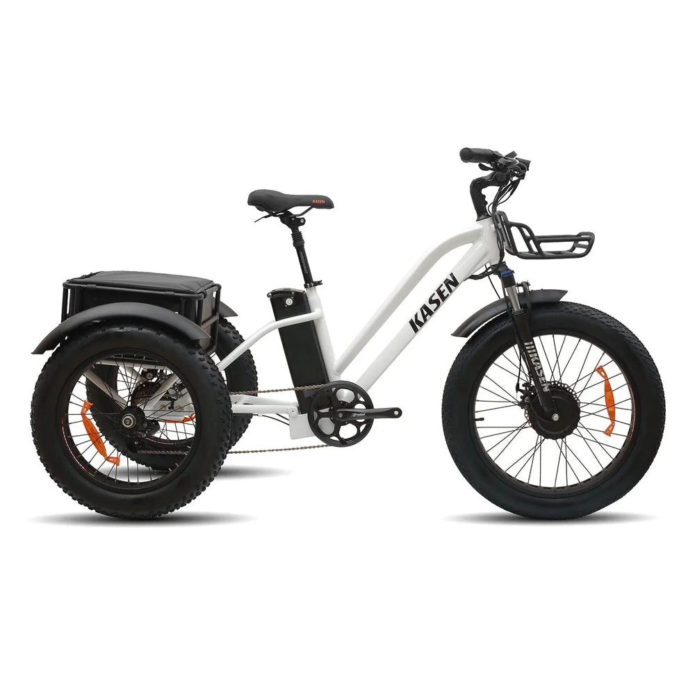 KASEN Trike 500 w Trike Ebike 20x4 Fat Electric Trike 3 Wheel eBike - Image 4