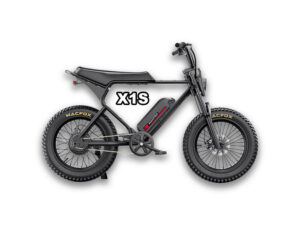 MACFOX X1S Commuter Electric e-Moto Style eBike-Step Over 500 w Electric Mini Fat Tire eBike