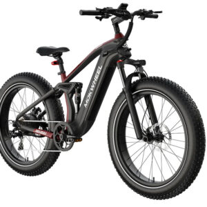 MOKWHEEL Obsidian 1000 w Step Over Ebike 26x4 Fat Tire Fat Tire Electric Beach Cruiser eBike