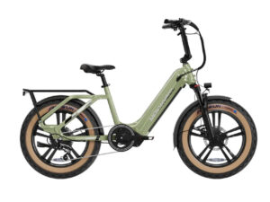 MOKWHEEL Scoria 750 w Step Thru Ebike 20x4 Fat Tire Electric Cargo eBike