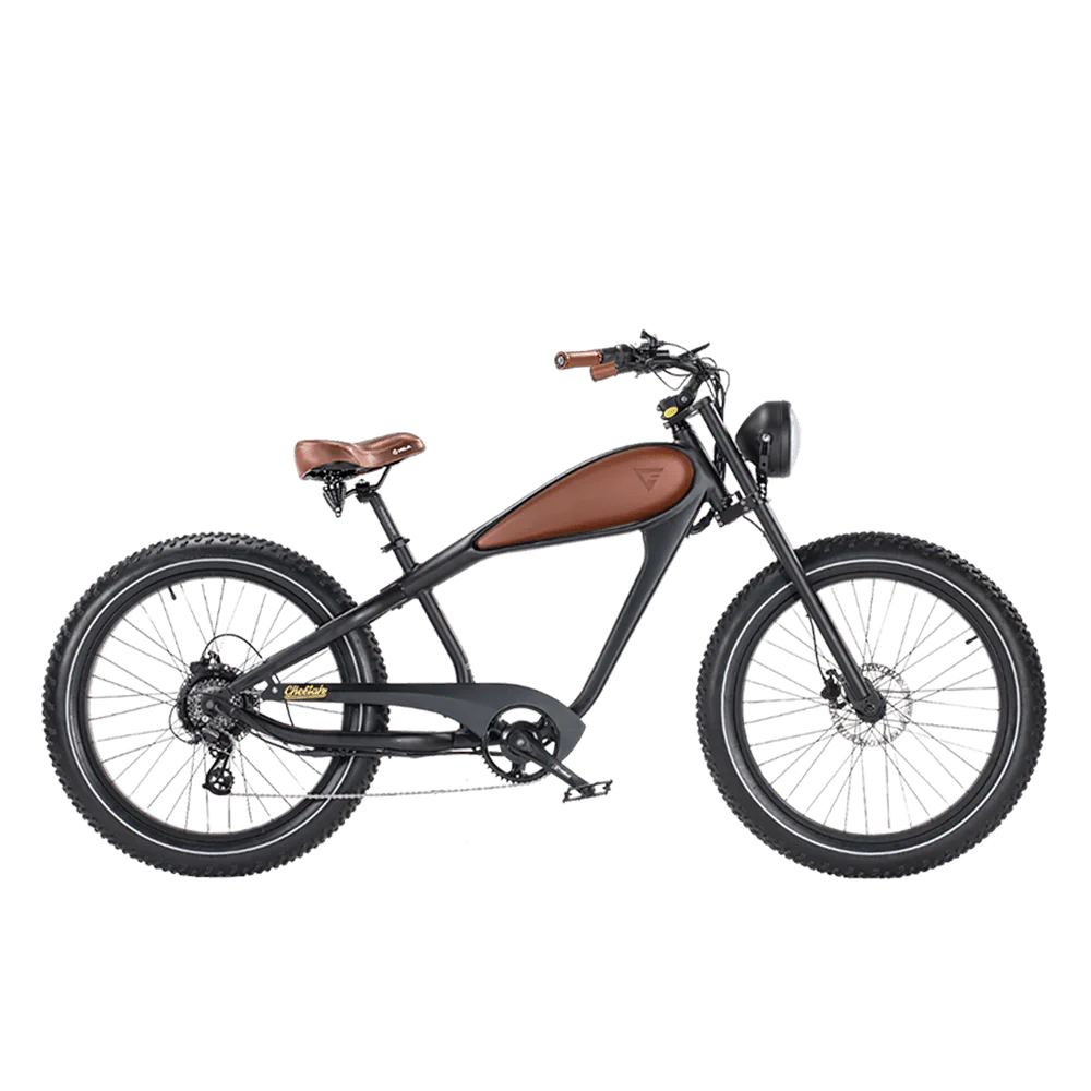 REVI Cheetah PLUS 750w Step Over Ebike 26x4 Fat Tire Electric Vintage eBike