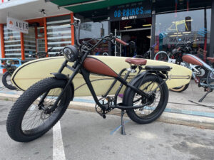 REVI Cheetah Plus – Timberwolf Edition 750W Custom Electric Fat Tire eBike