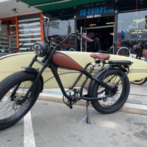 REVI Cheetah Plus – Timberwolf Edition 750W Custom Electric Fat Tire eBike