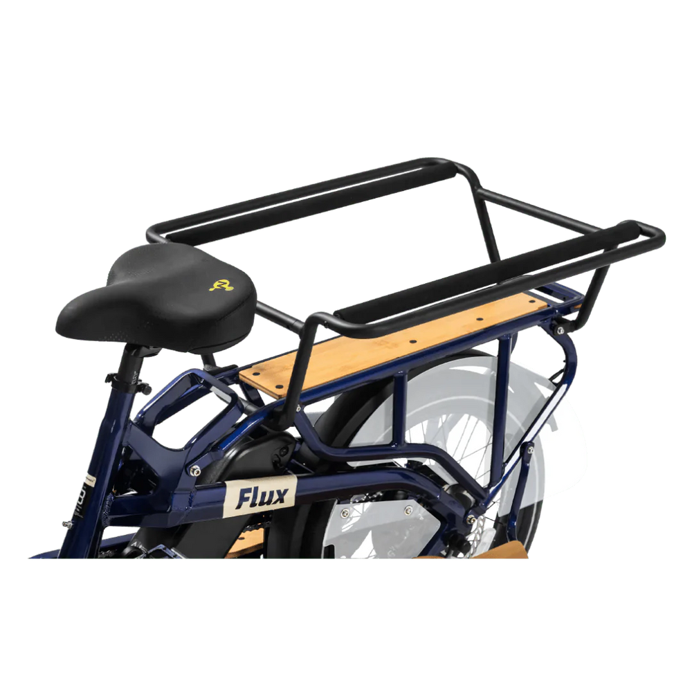 REVI Flux 750w Step Thru Ebike 20x2.4 Fat Tire Mini Fat Tire Electric Cargo eBike - Image 5