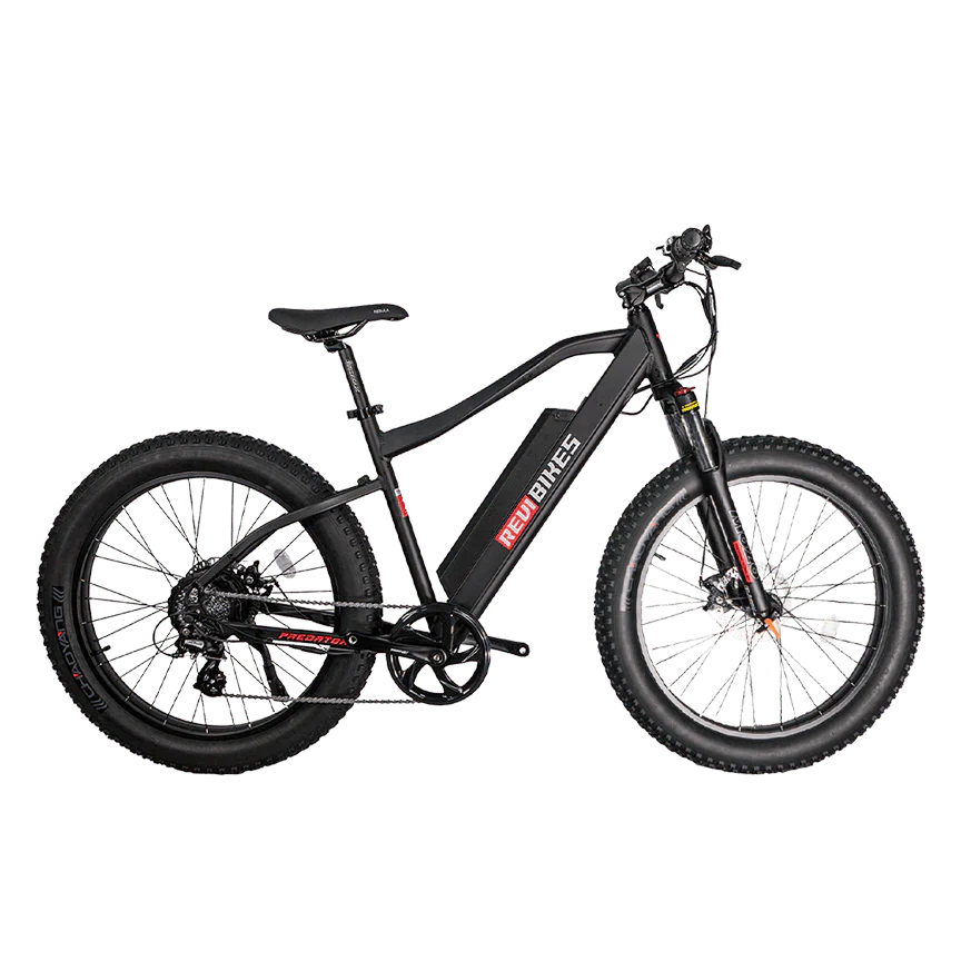 REVI Predator 750w Step Over Ebike 26x4 Fat Tire Electric Fat Tire Mountain eBike - Image 2