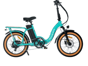 REVI Rebel 2 750w Step Thru Ebike 20x3 Fat Tire Electric Folding eBike