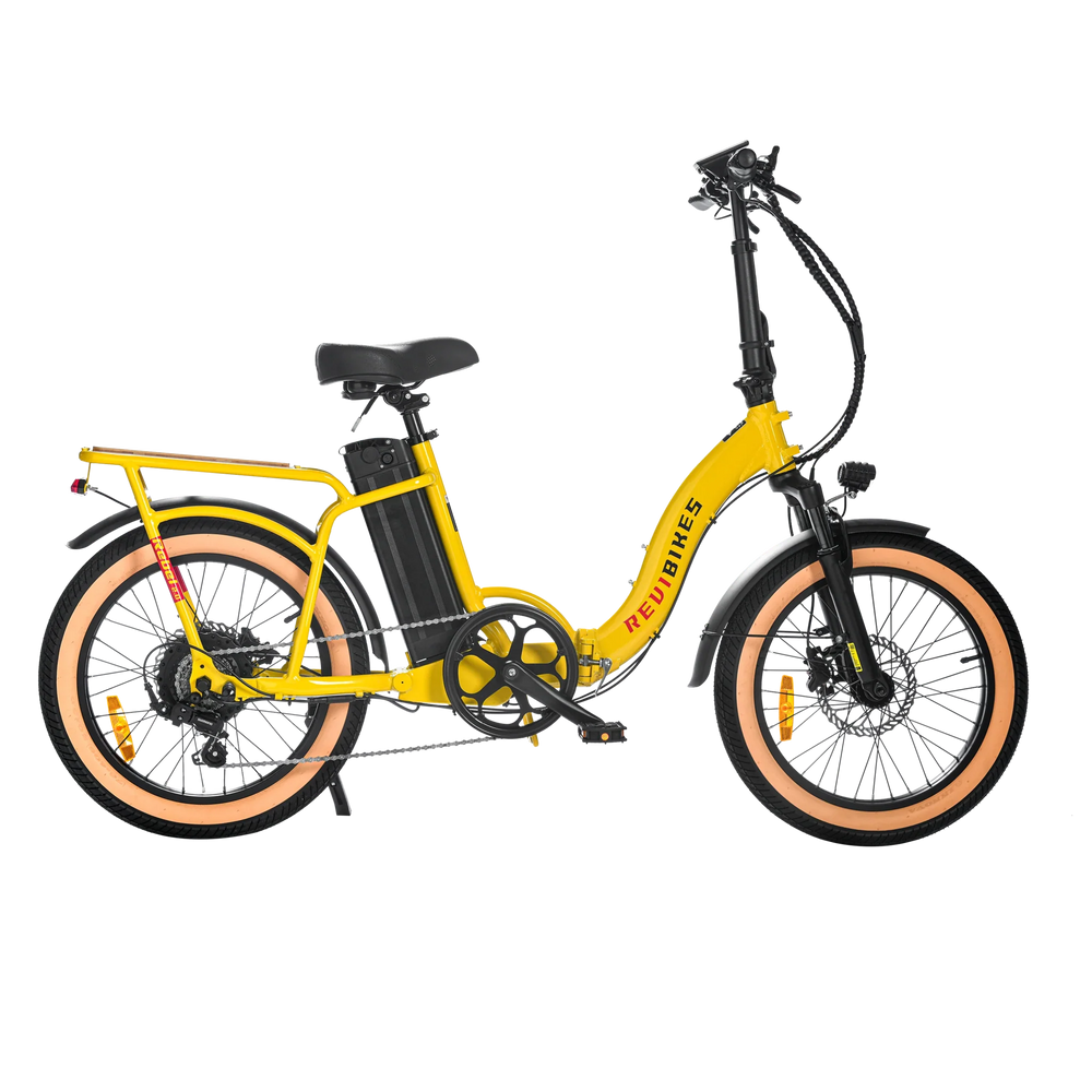 REVI Rebel 2 750w Step Thru Ebike 20x3 Fat Tire Electric Folding eBike - Image 3