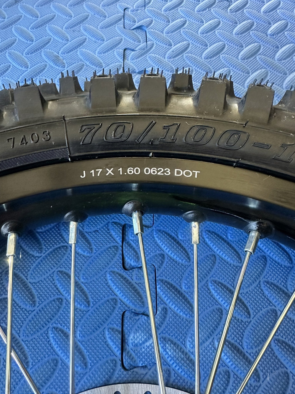 Surron eMoto Wheel Set CST Knobby 17"/17" Front & Rear Wheel & Tire Set for Electric Dirt Bikes *Does not include rotor or sprocket* - Image 4