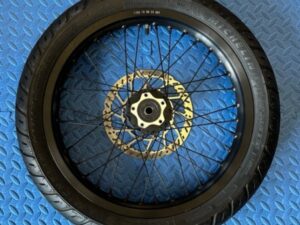 Surron eMoto Wheel set Michelin Super Moto CST 17x2.15 Rear Wheel & Tire Set for E-Moto Bike Use *Does not include rotor or sprocket*