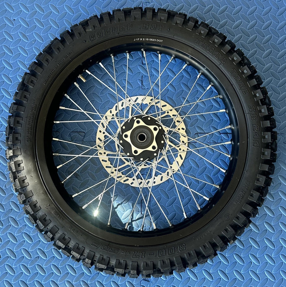 Surron eMoto Wheel Set Shinko 244 Dual Sport 17" Rear Wheel & Tire Set for e-Moto Bikes *Does not include rotor or sprocket*