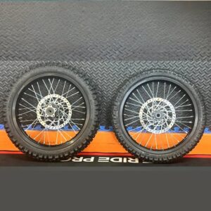 Surron eMoto Wheel Set Shinko 244 Dual Sport 17"/17" Front & Rear Wheel & Tire Set for Moto Bikes *Does not include rotor or sprocket*