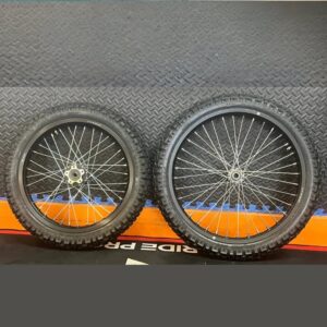 Surron eMoto Wheel Set Shinko 244 Dual Sport 18"/19" Front & Rear Wheel & Tire Set for Moto Bikes *Does not include rotor or sprocket*