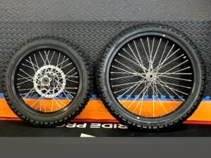 Throne eMoto Wheel Set Shinko 244 Dual Sport