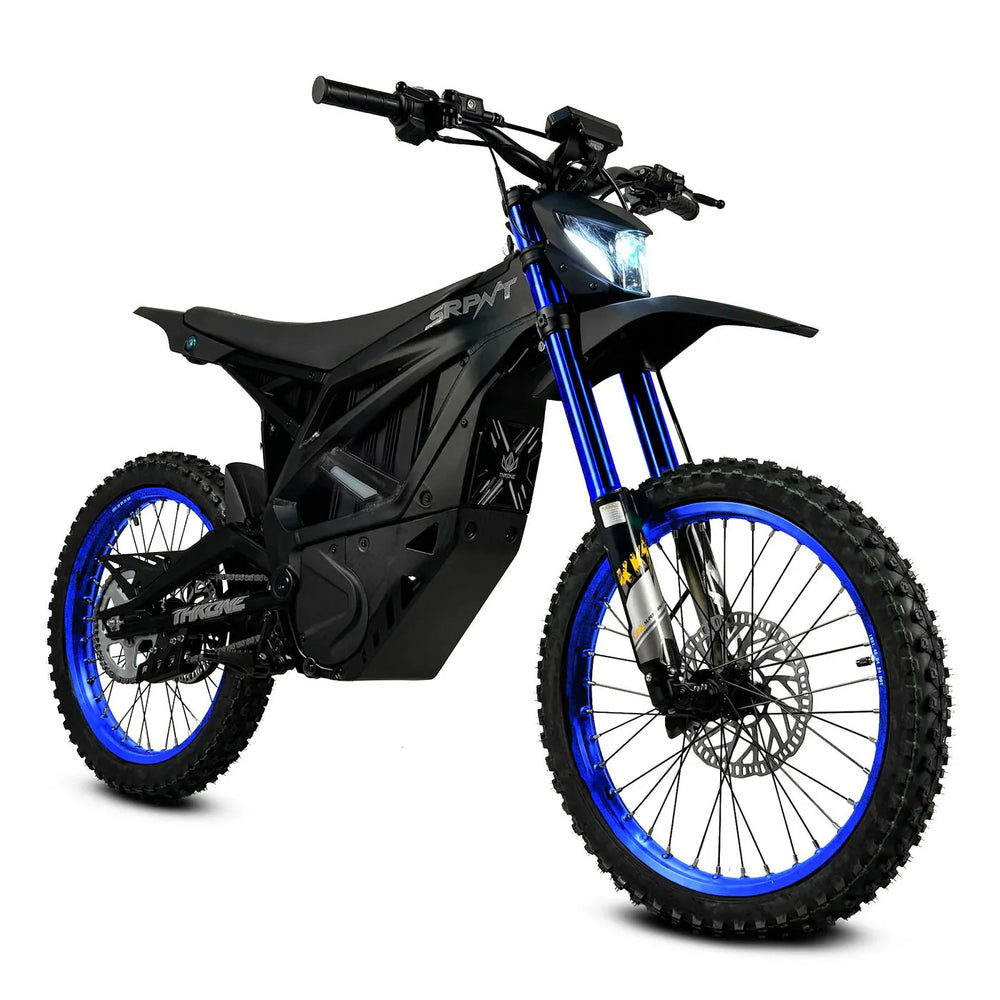 Throne SRPNT Black Magic Electric Dirt Bike – 12,500W Off-Road Beast with 72V Battery Power