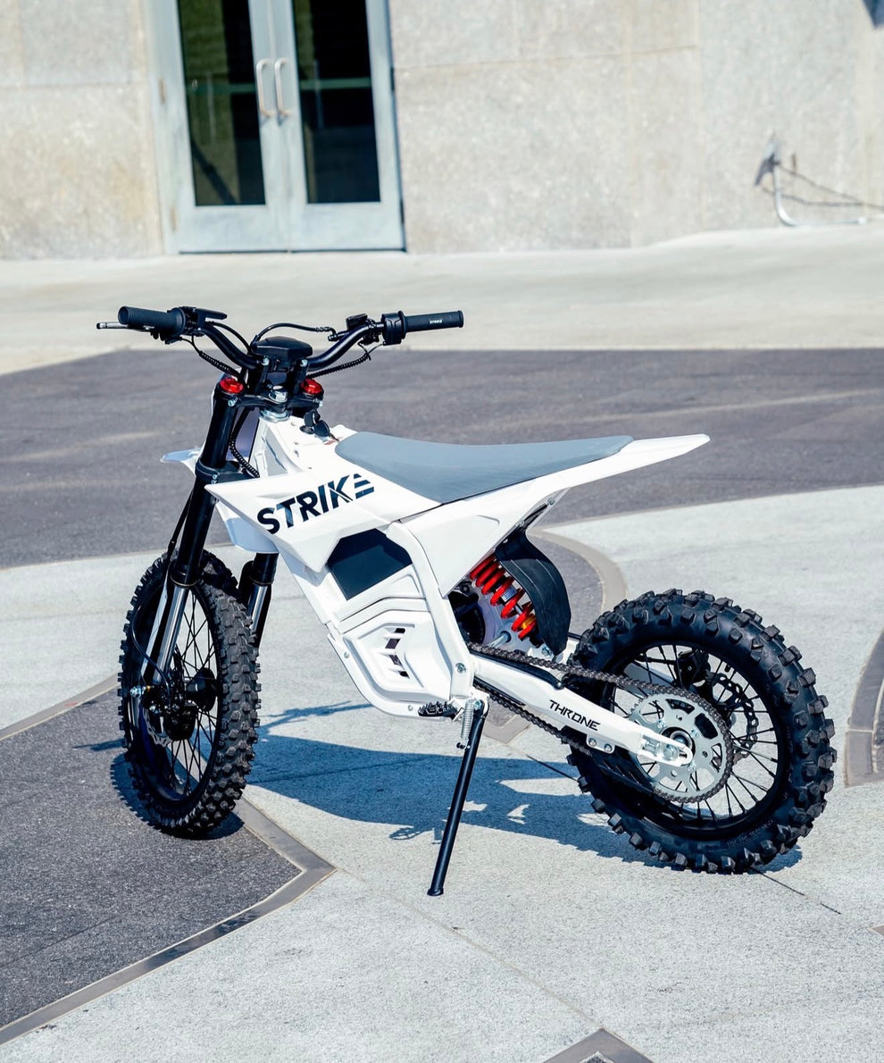Strike Shadow 48v Electric Dirt Bike for Kids & Youth by Throne Cycles - Image 2