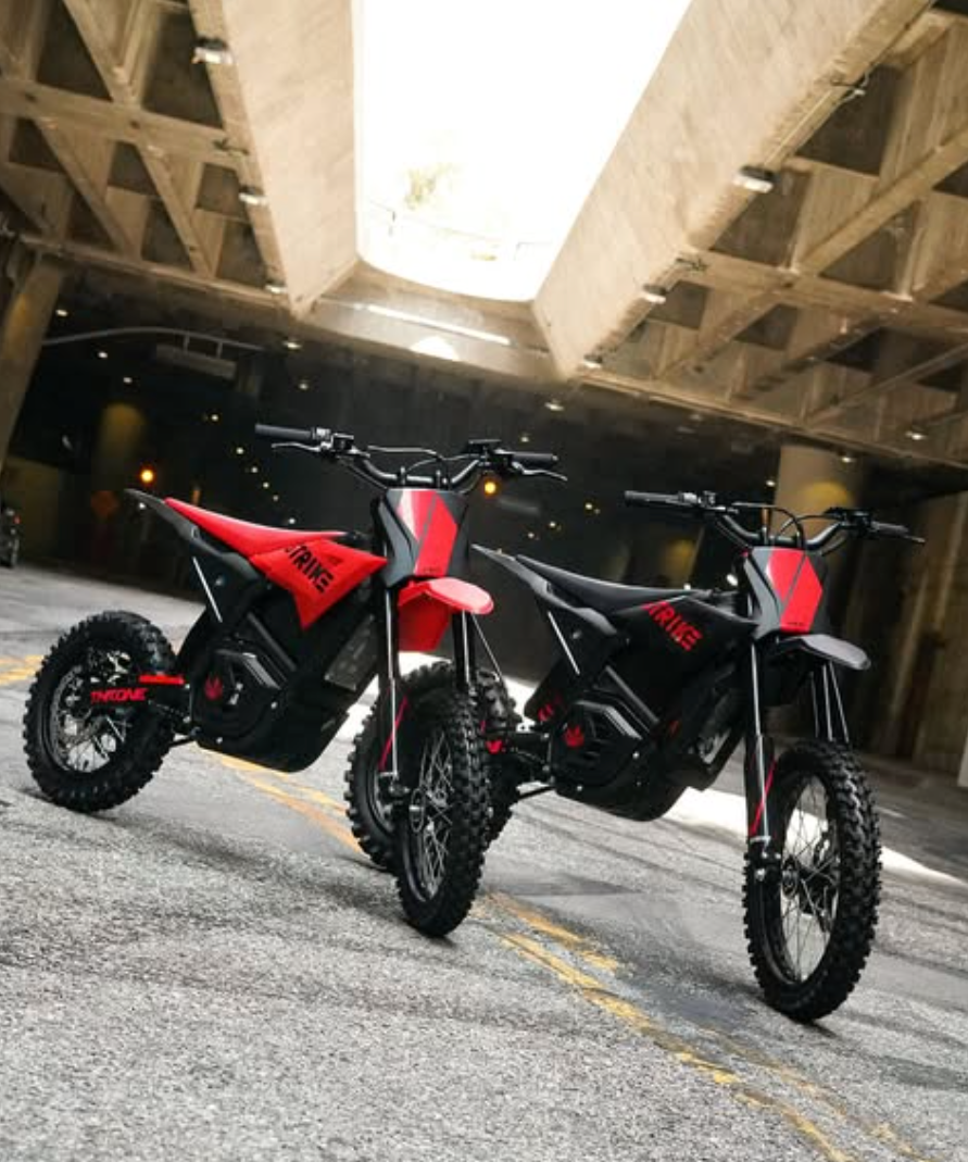 Strike Shadow 48v Electric Dirt Bike for Kids & Youth by Throne Cycles - Image 3