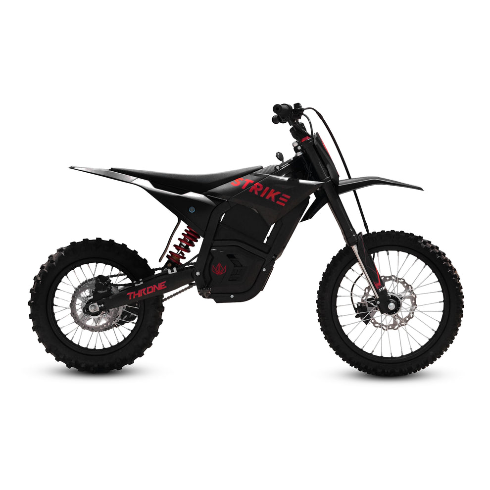 Strike Shadow 48v Electric Dirt Bike for Kids & Youth by Throne Cycles