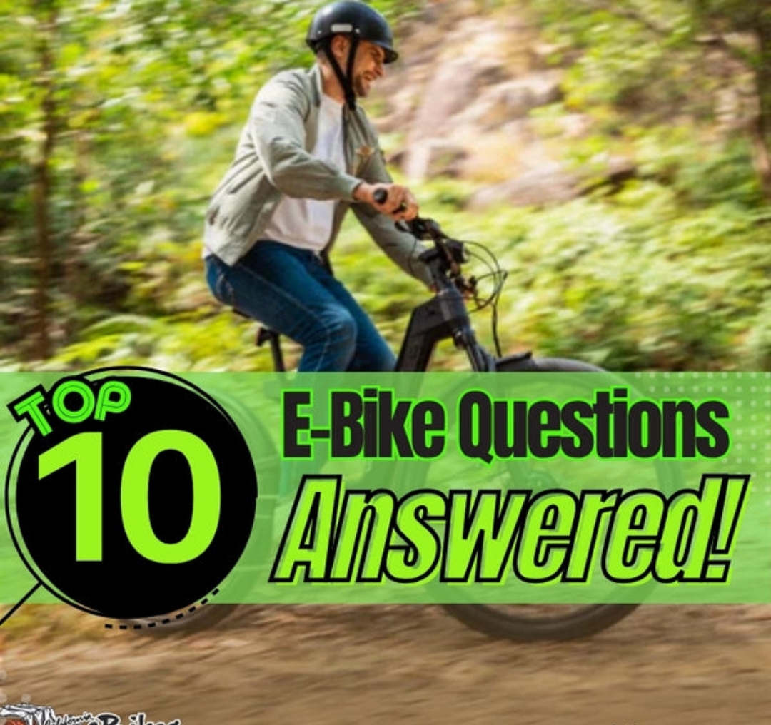 Electric Bike FAQ Hub: Your Top 10 E-Bike Questions Answered