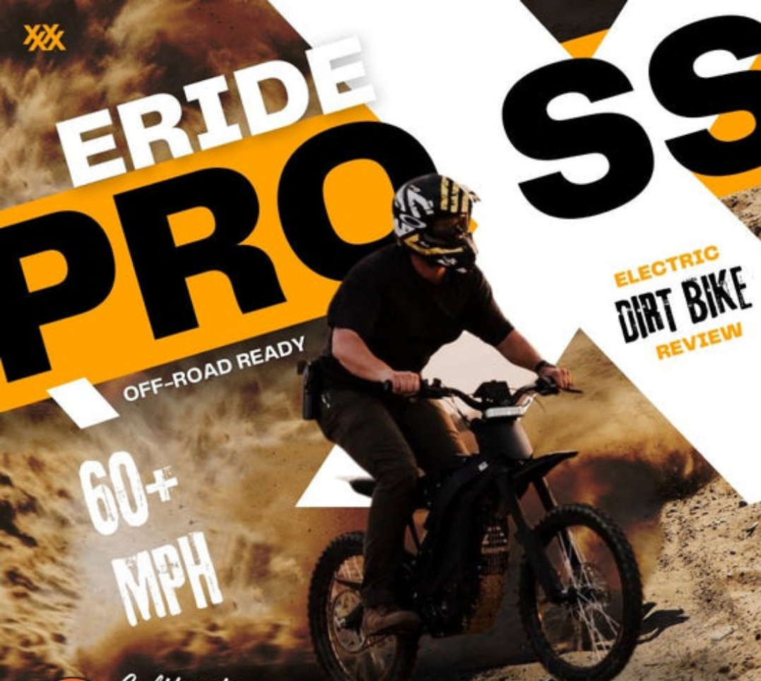 Electric Dirt Bikes Review: Unleash Your Wild Side with the ERIDE PRO SS