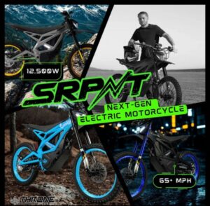Throne SRPNT Electric Dirt Bike 