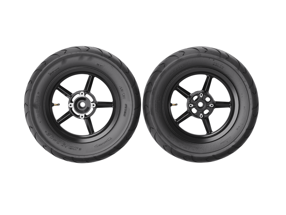 Yozma IN 10 Electric Dirt Bike Street Tire Set: Front & Rear
